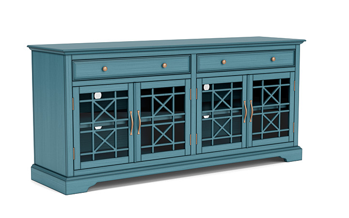 Skyy Media Console in Navy 32 Inch